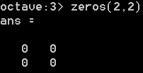 zeros函数