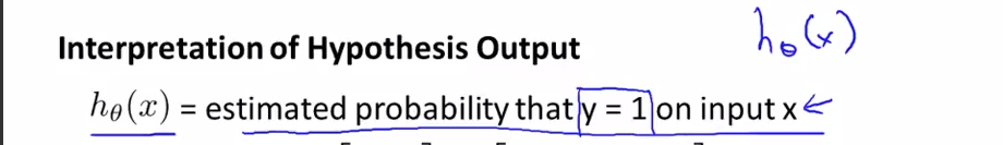 interpretation of hypothesis output